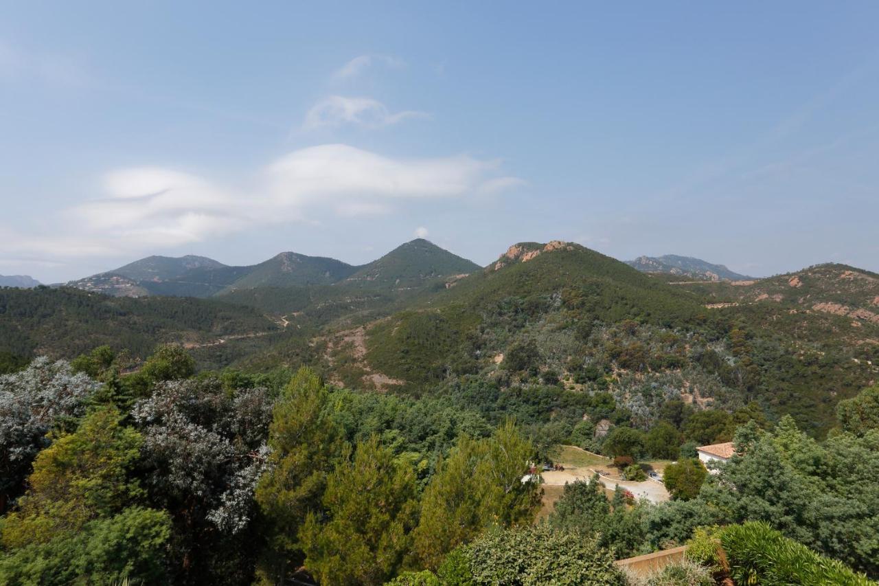 Vue Mer Et Esterel Sur La Baie De Cannes Théoule-sur-Mer Exteriér fotografie