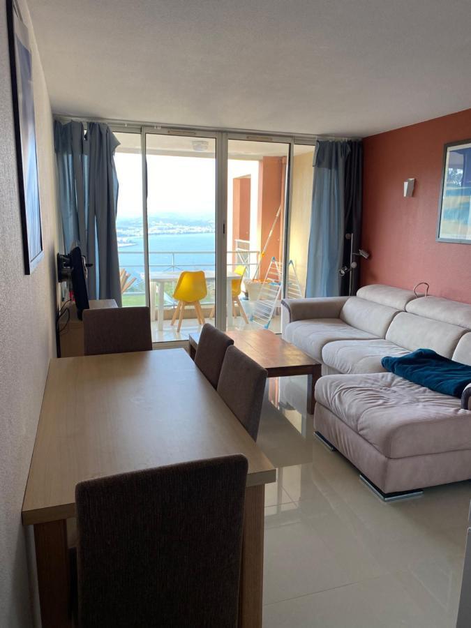 Vue Mer Et Esterel Sur La Baie De Cannes Théoule-sur-Mer Exteriér fotografie